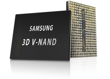 Samsung už vyrábí 3bitové 3D V-NAND Flash