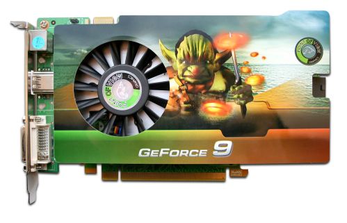 Point od View GeForce 9600 GSO s vlastním chladičem, přetaktovaná XFX za 90 Eur