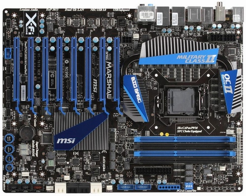 MSI uvádí Big Bang Marshal P67 s osmi sloty PCIe x16