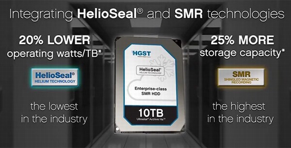 HGST uvádí světově první 10TB pevný disk