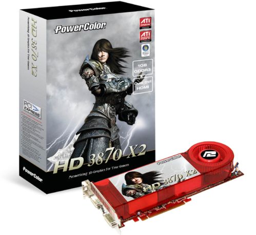 Club 3D a PowerColor Radeony HD 3870 X2