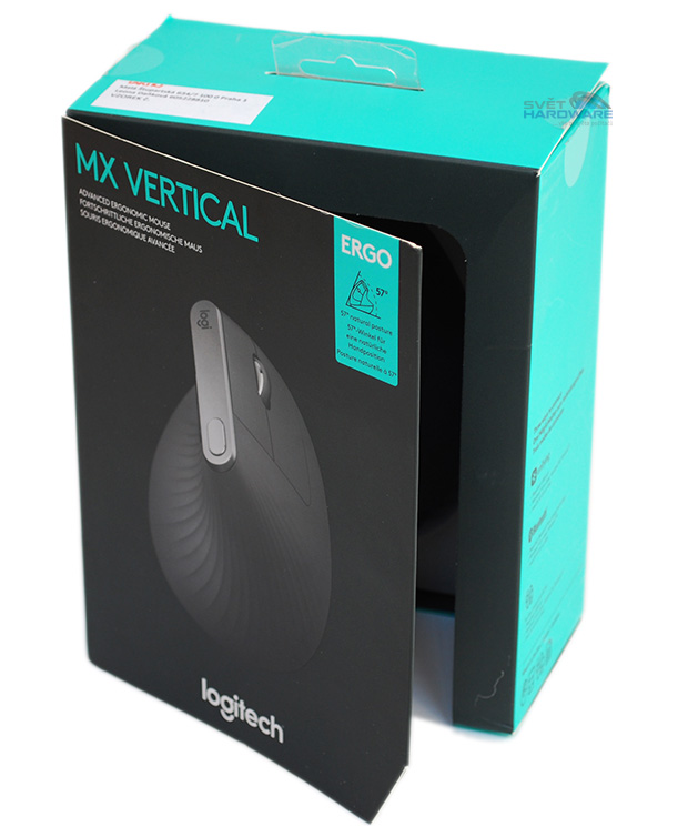 Logitech MX Vertical: ergonomie především 