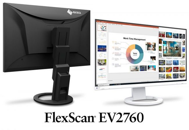 EIZO EV2760: "bezrámečkový" monitor řady FlexScan