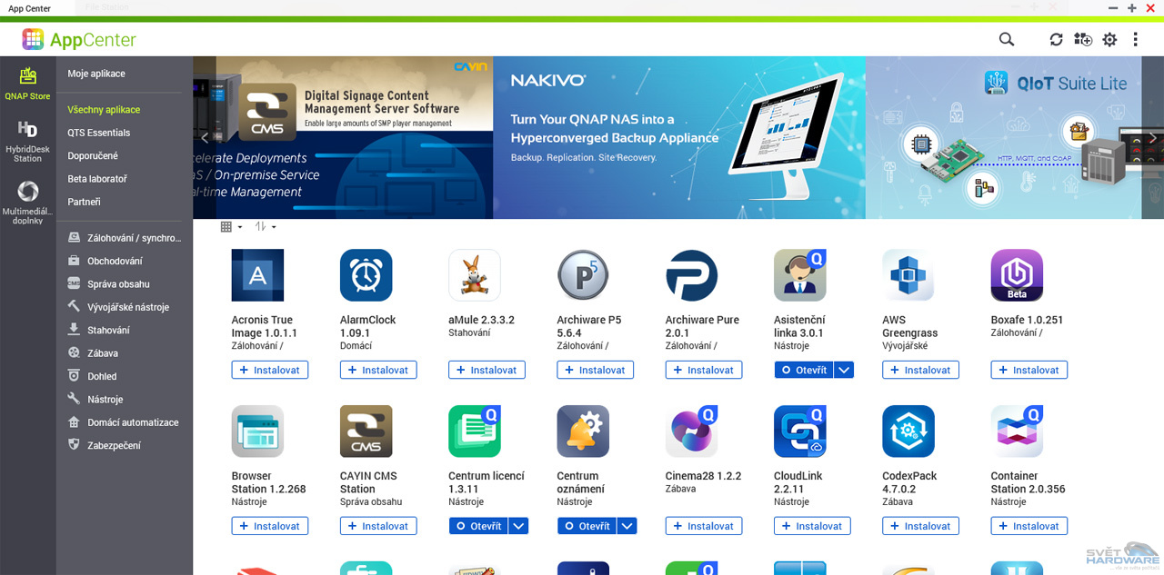 QNAP QTS 4.4.1: funkcemi nabitý systém pro váš NAS
