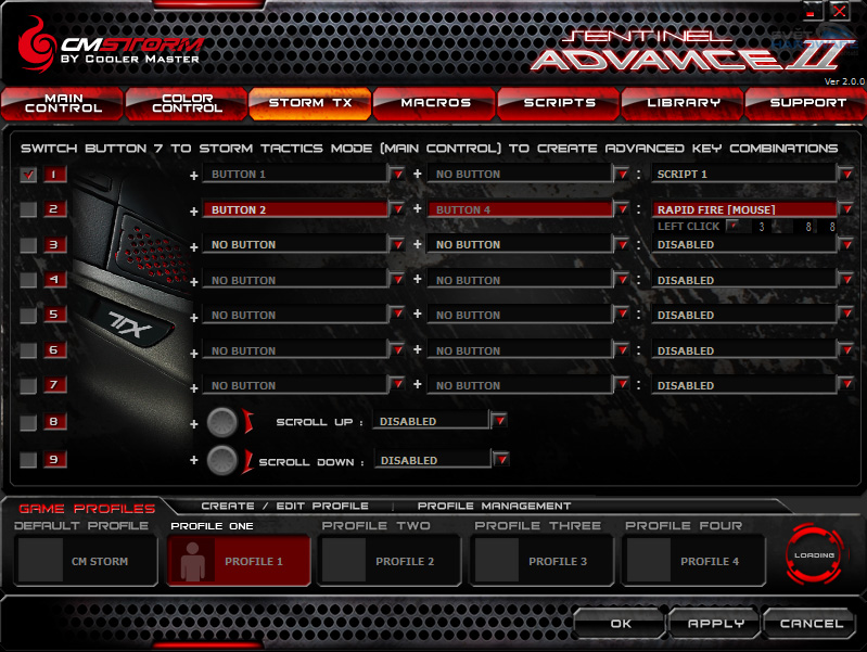 CM Storm Sentinel Advance II: důstojný následovník