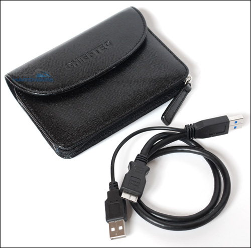 Chieftec: externí HDD s USB 3.0 v kůži