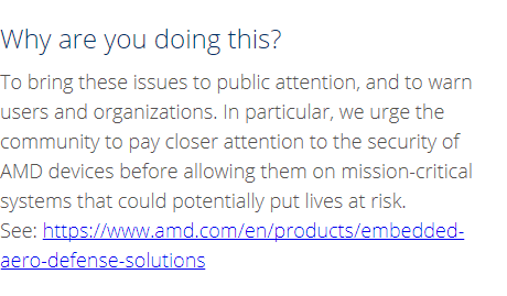 CTS Labs identifikovaly v procesorech AMD Zen celkem 13 bezpečnostních chyb