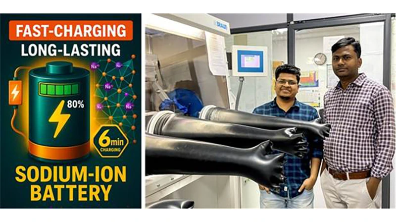 Indie vyvíjí sodíkové akumulátory Na-Ion, 80 % se nabije za pouhých 6 minut
