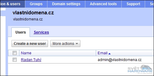 Vše o Google Apps - 2. díl: Doména a konfigurace
