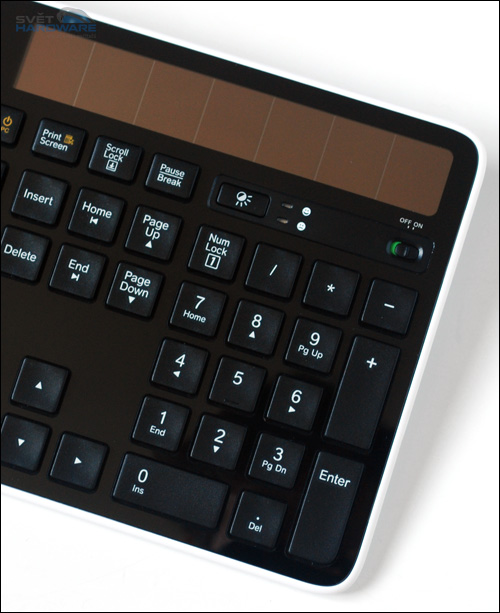 Logitech K750: klávesnice dobíjená světlem