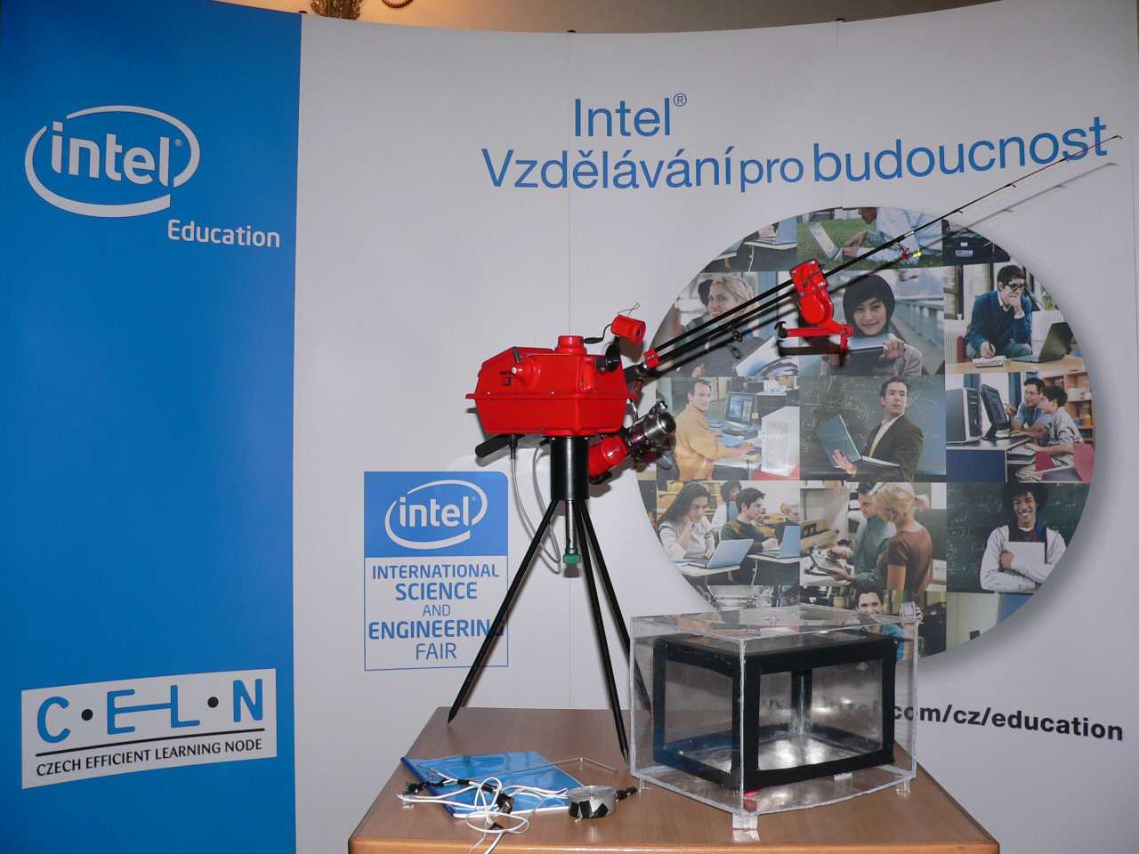 Automatický rybářský prut získal cenu na Intel ISEF