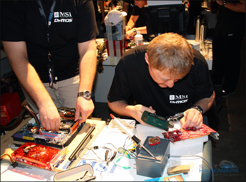 Finále evropského mistrovství v přetaktování s MSI