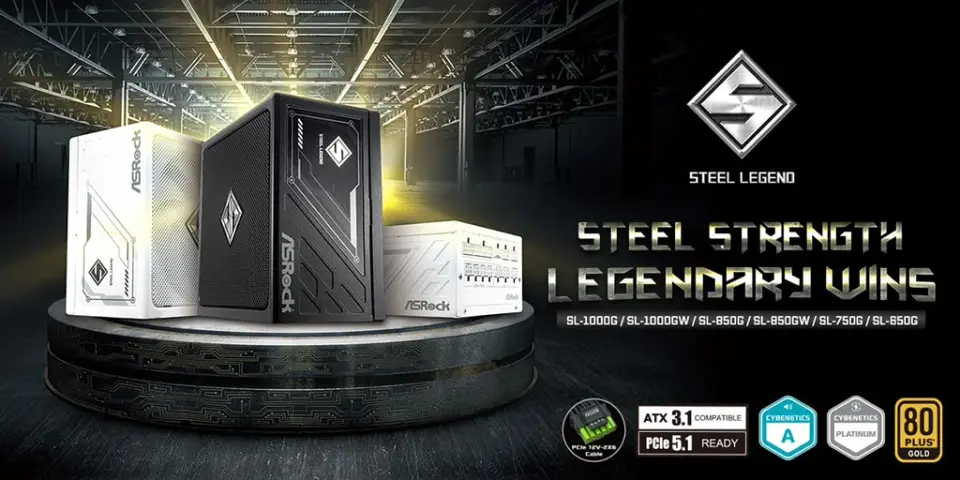 Zdroje ASRock Steel Legend