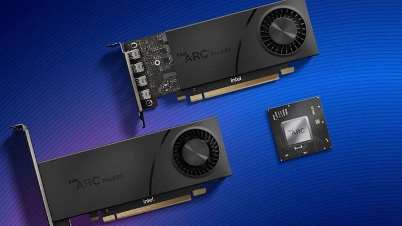 Objevují se zmínky o Intel Arc Pro A60 s 16 Xe jádry