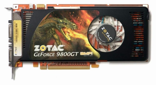 ZOTAC přichází s kartami GeForce 9800 GT