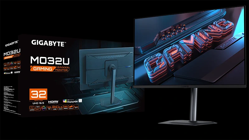 Gigabyte představuje herní monitory MO27Q2 a MO32U s panely OLED
