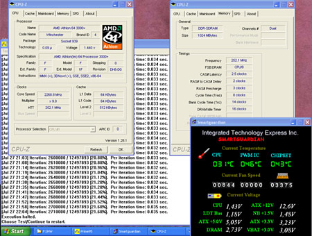 Crucial Ballistix PC3200 DDR400, 2x512MB, dual channel