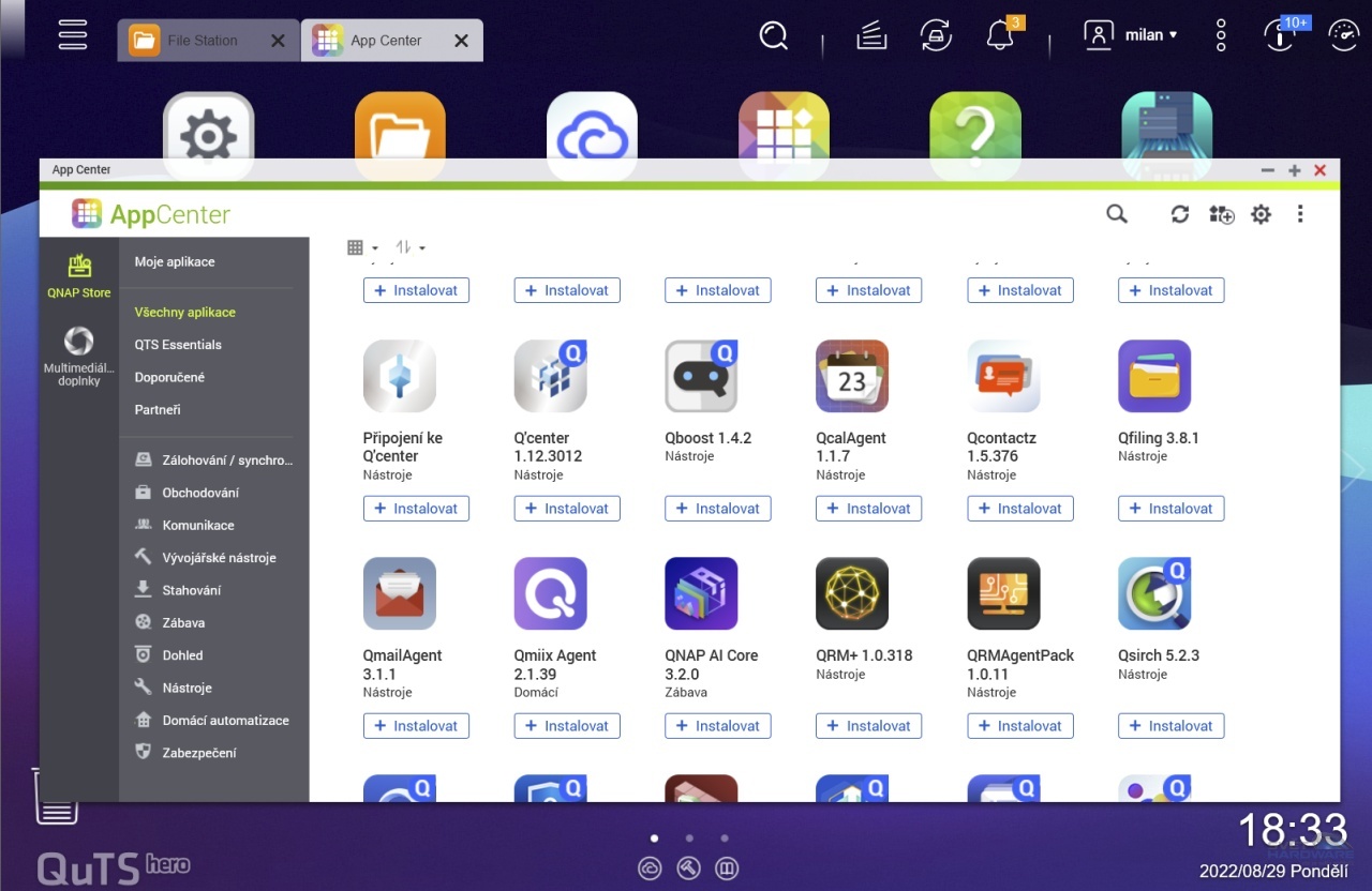 QNAP QuTS hero 5.0.0: profi systém pro NASy