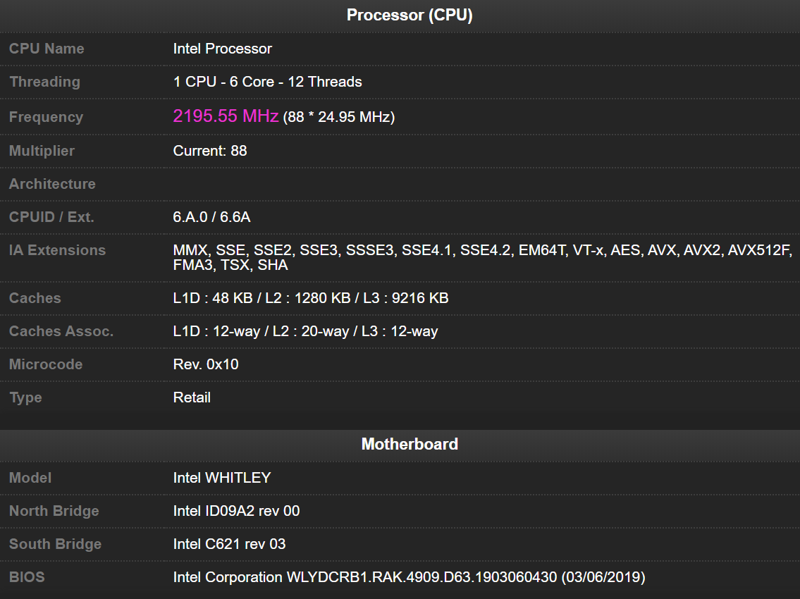 Ice Lake-SP se ukázal: 24 jader na 10nm