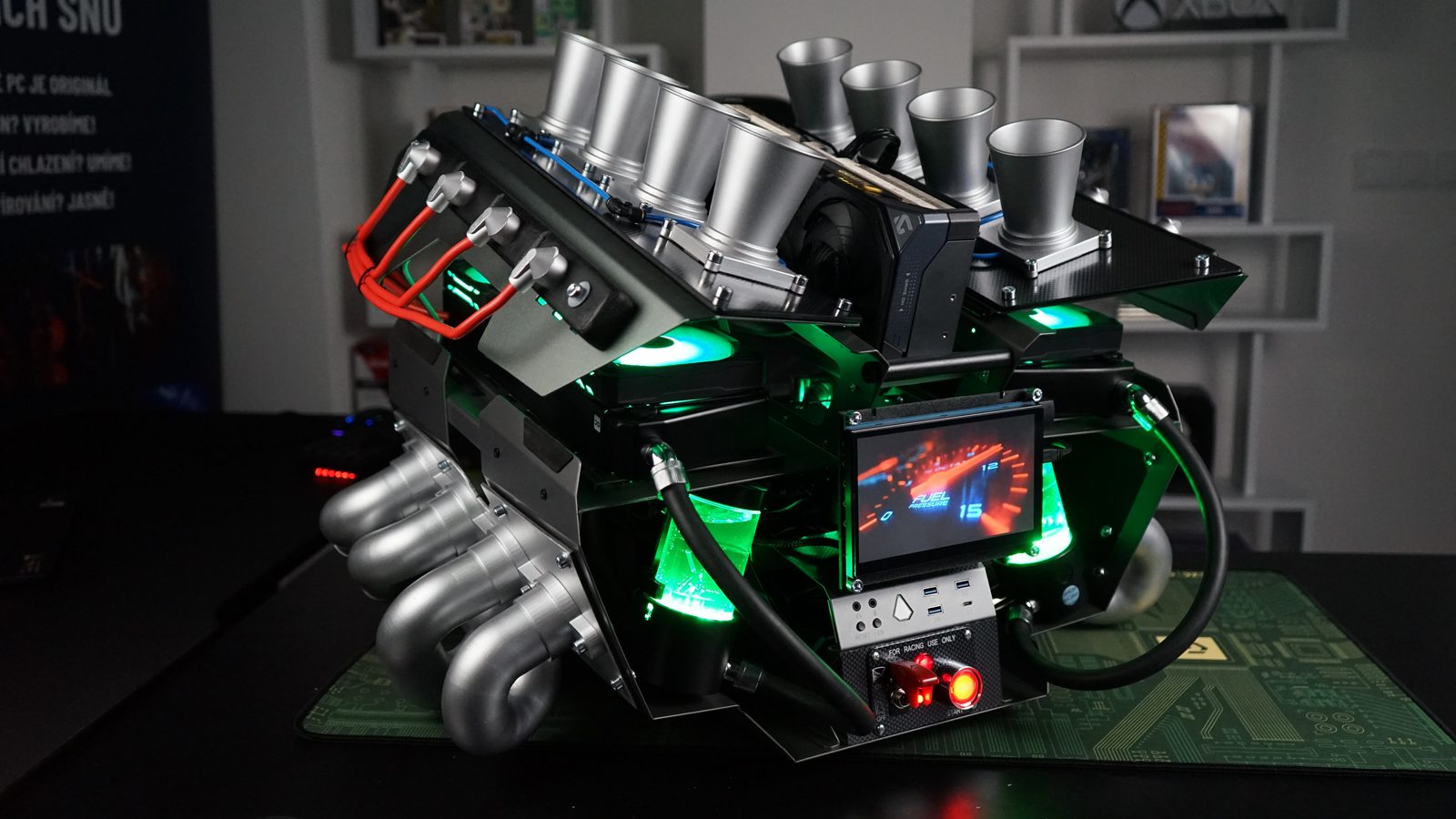 Deník PC Moddera: Jak vzniká RTX PC ve tvaru 8válce?