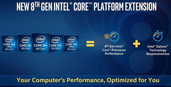 Intel přestane nabízet Core+, sady CPU a Optane