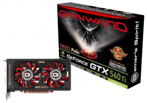 Společnost Gainward uvede 4 karty GeForce GTX 560 Ti