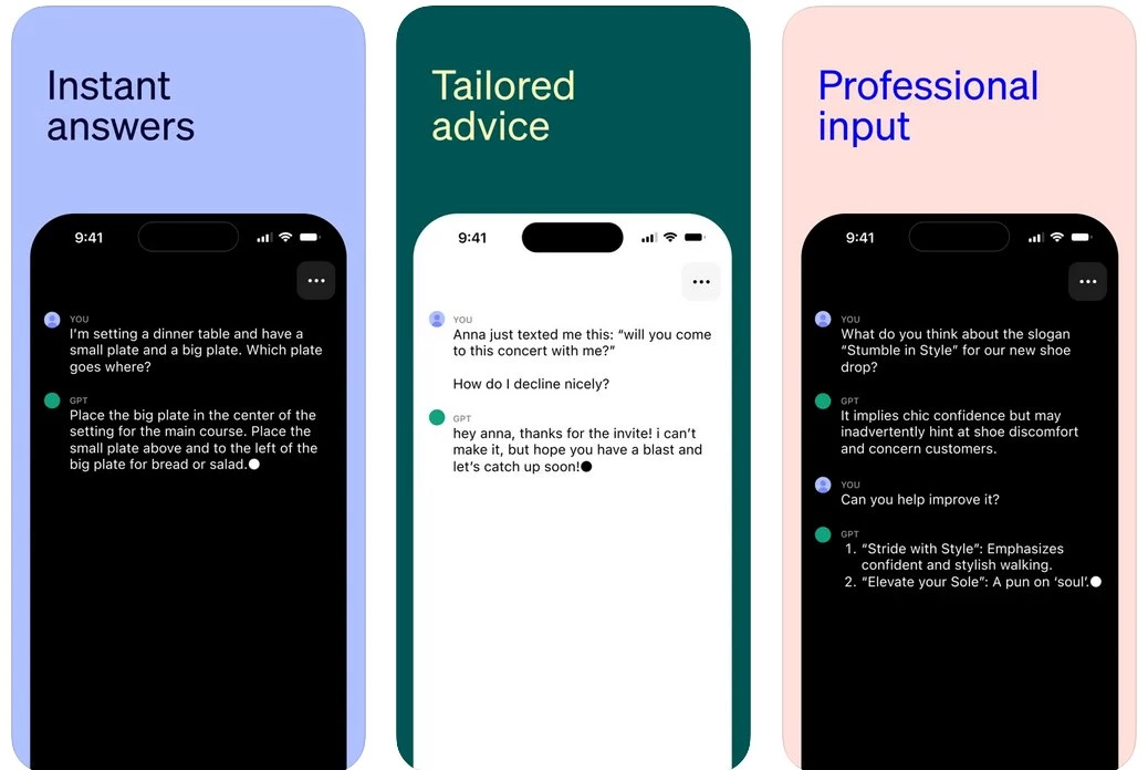 OpenAI vydala mobilní aplikaci ChatGPT pro Apple iOS. Android bude následovat