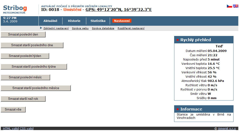 Stribog – meteorologem snadno a rychle