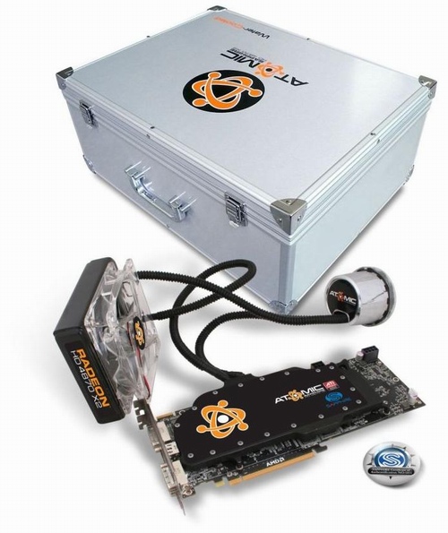 Sapphire přichází s vodou chlazenou kartou ATOMIC HD 4870 X2