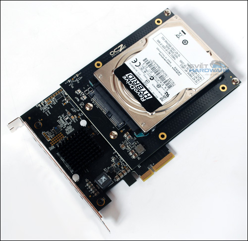 OCZ RevoDrive Hybrid: SSD i HDD na kartě