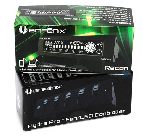 BitFenix Hydra Pro a Recon pro vaše ventilátory