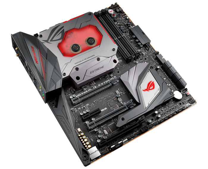 Asus ROG Maximus IX Extreme Z270 bude chladit i procesor a SSD