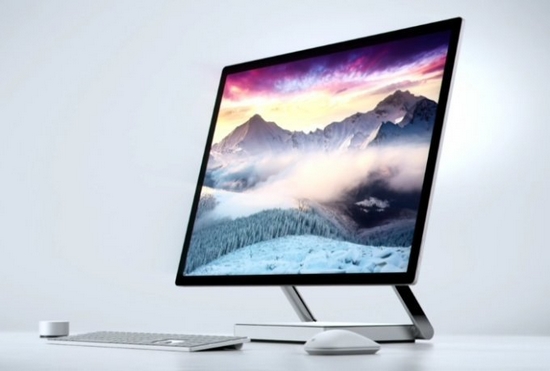 Microsoft Surface Studio: elegantní all-in-one PC se sklápěcím displejem