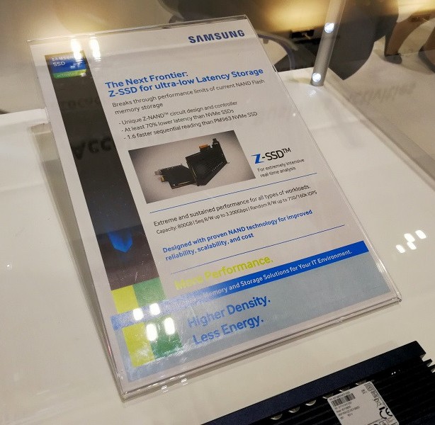 Samsung ukázal SSD se Z-NAND, odpověď na 3D XPoint