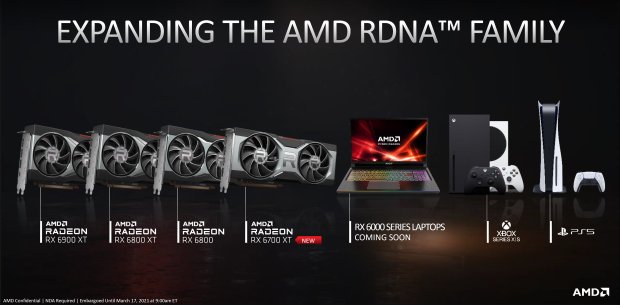 V ovladačích AMD se objevil mobilní Radeon 6800M s GPU Navi 22