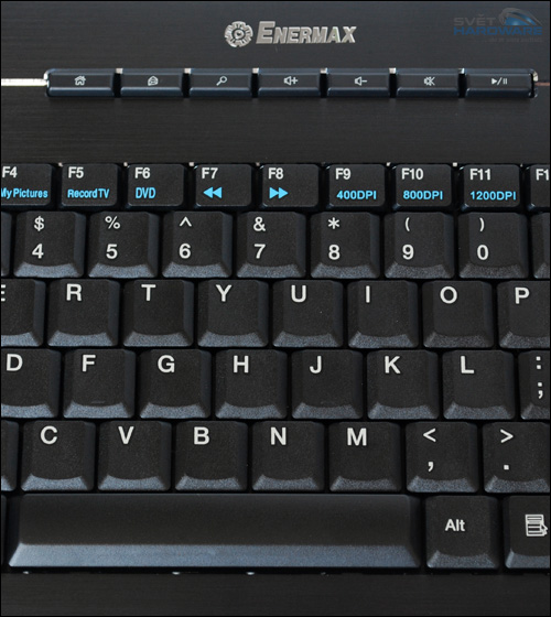 Enermax Aurora: Trackball připraven