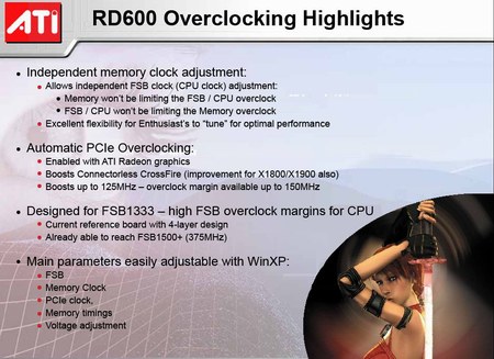 ATi RD600: Chipset pro overclockery