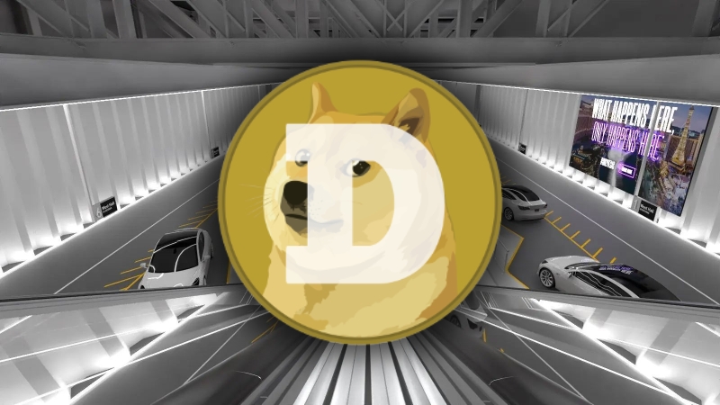 Dogecoin jako platidlo? Elon Musk jím umožní platit jízdu v tunelu Vegas Loop