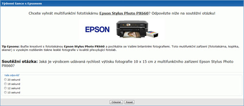 Týdenní šance s Epsonem (13. - 19.12.)