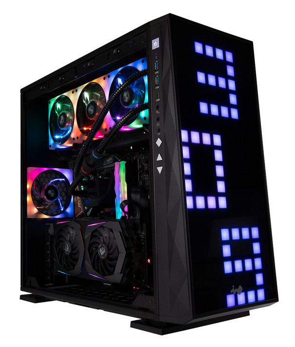 In Win 309: skříň s grafickým displejem přes celé čelo