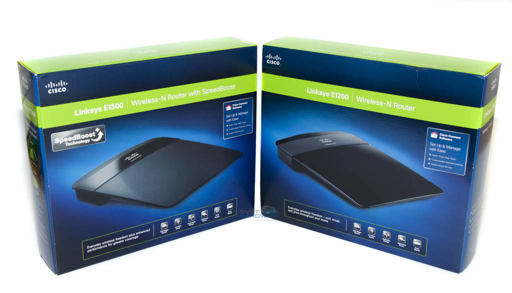 Linksys E1500 a E1200: bratři k nerozeznání