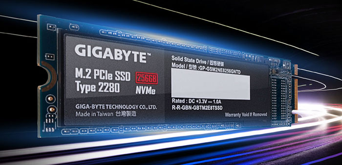 Gigabyte si připravil tři M.2 SSD pro PCIe