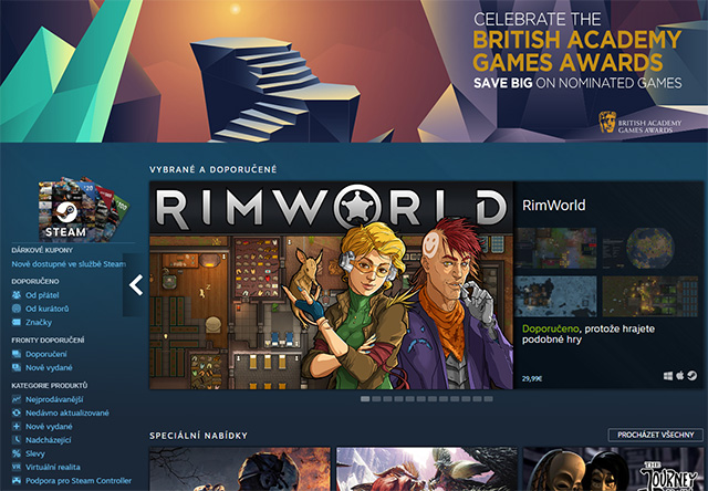 Evropské komisi se nelíbí regionální omezování nabídky her nejen na Steamu