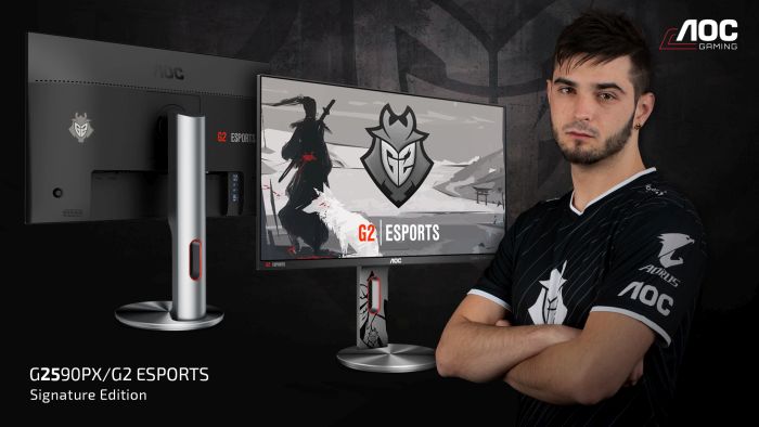 AOC G2 Esports Signature Editon: herní LCD základ pro AMD