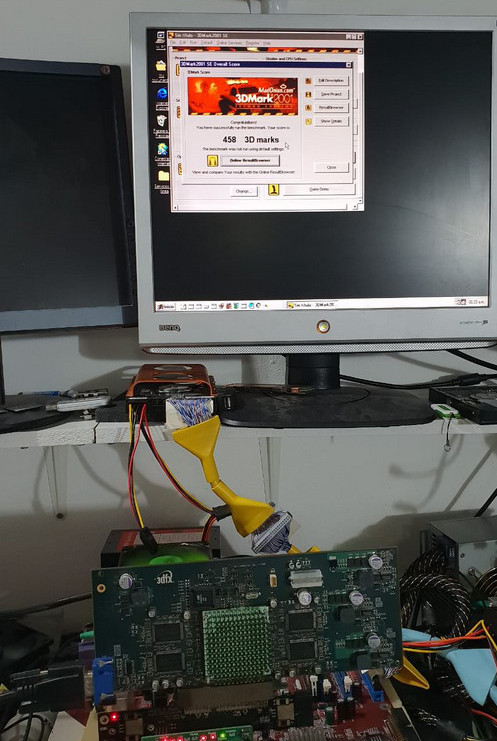 Kterak vyhrabali snímky a testy nikdy nevydané 3Dfx Rampage