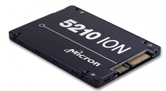 Micron 5210: první SSD s paměťmi QLC přichází