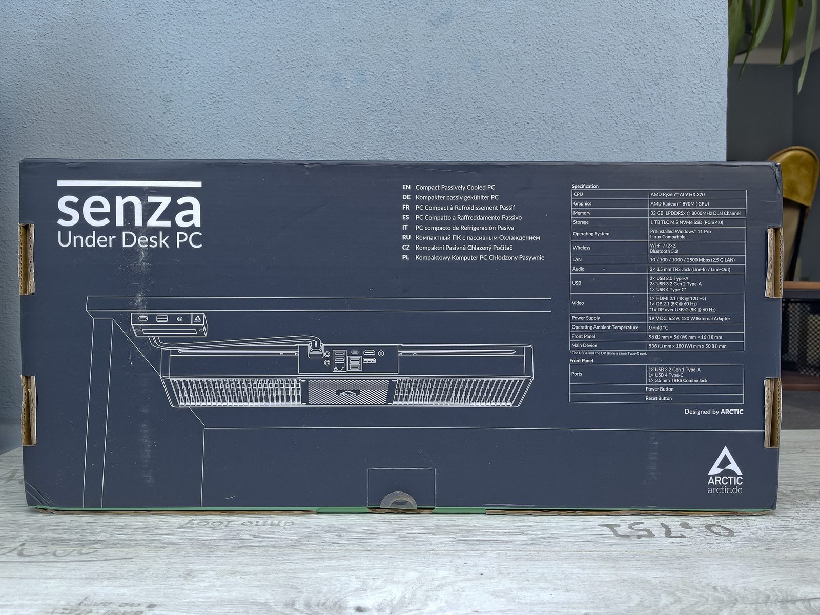 Test mini počítače Arctic Senza AI 370 – neslyšný a neviditelný