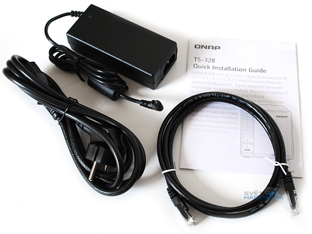 QNAP TS-328: trojdiskový speciál pro RAID 5