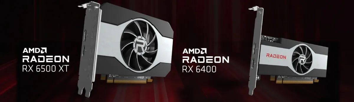 Radeon RX 6400 skutečně přijdou do obchodů od AIB výrobců