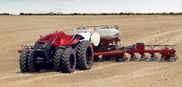Přichází autonomní zemědělství, koncept traktoru Case IH